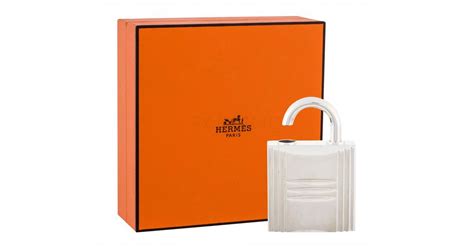 hermes pure perfume lock spray|Silver.